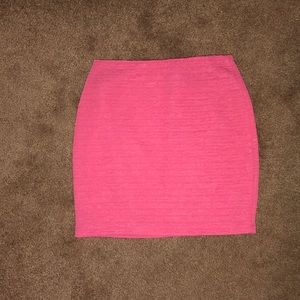 Forever21 Pink Mini Skirt
